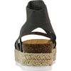 image:imageSteve Madden Womens Kimmie Wedge SandalDark Grey