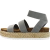 image:imageSteve Madden Womens Kimmie Wedge SandalLight Grey