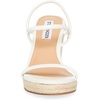 image:imageSteve Madden Womens Udell Heeled SandalWhite Leather
