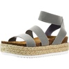 image:imageSteve Madden Womens Kimmie Wedge SandalLight Grey