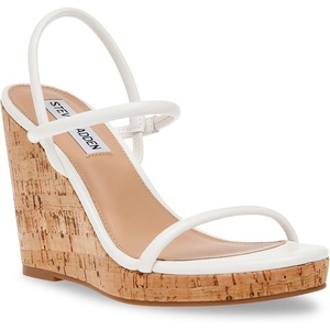 image:imageSteve Madden Womens Udell Heeled SandalWhite Cork